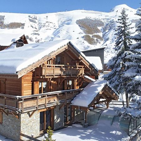 Odalys Chalet Le Renard Lodge لو دوز آلب المظهر الخارجي الصورة