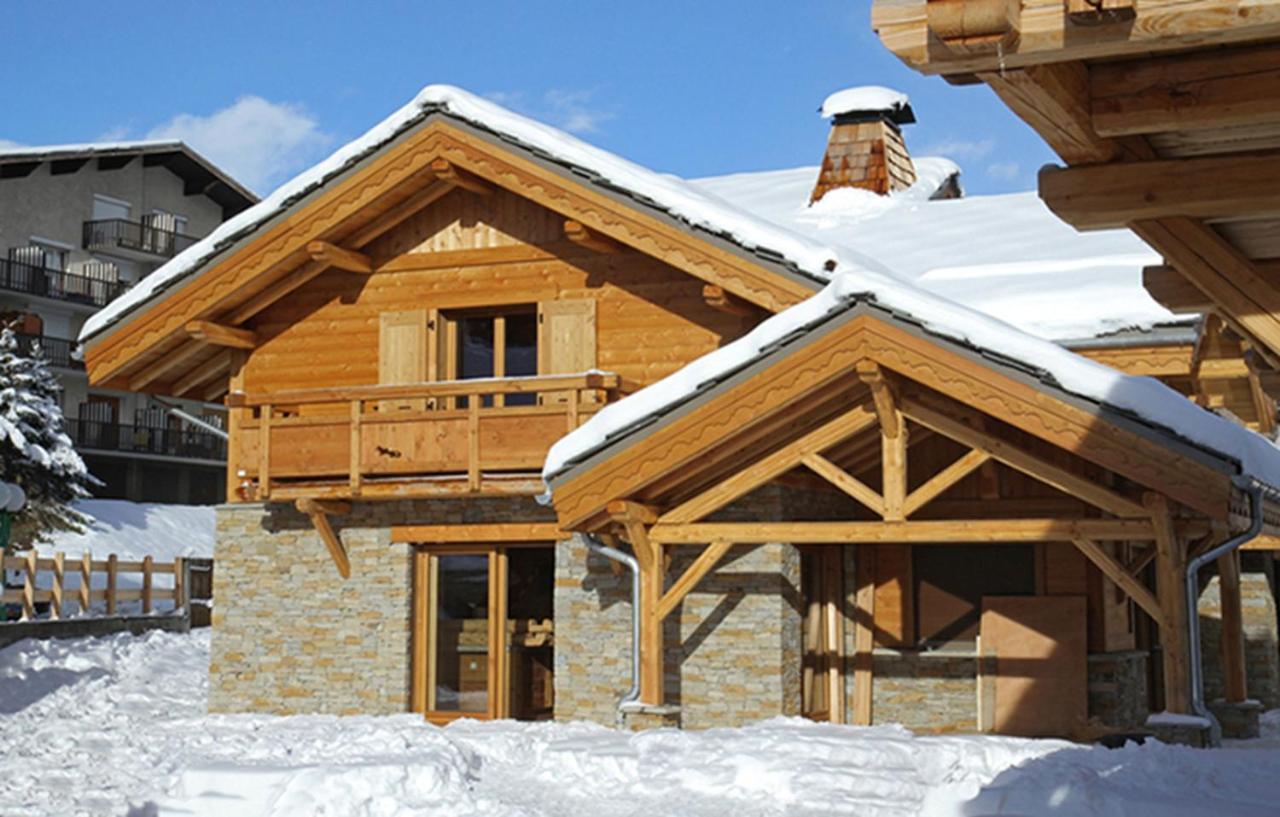 Odalys Chalet Le Renard Lodge لو دوز آلب المظهر الخارجي الصورة