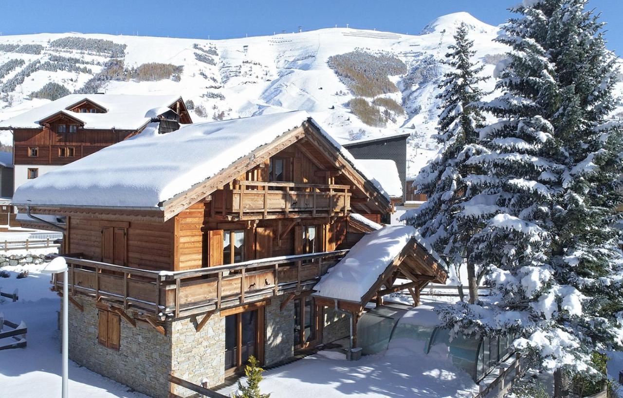 Odalys Chalet Le Renard Lodge لو دوز آلب المظهر الخارجي الصورة