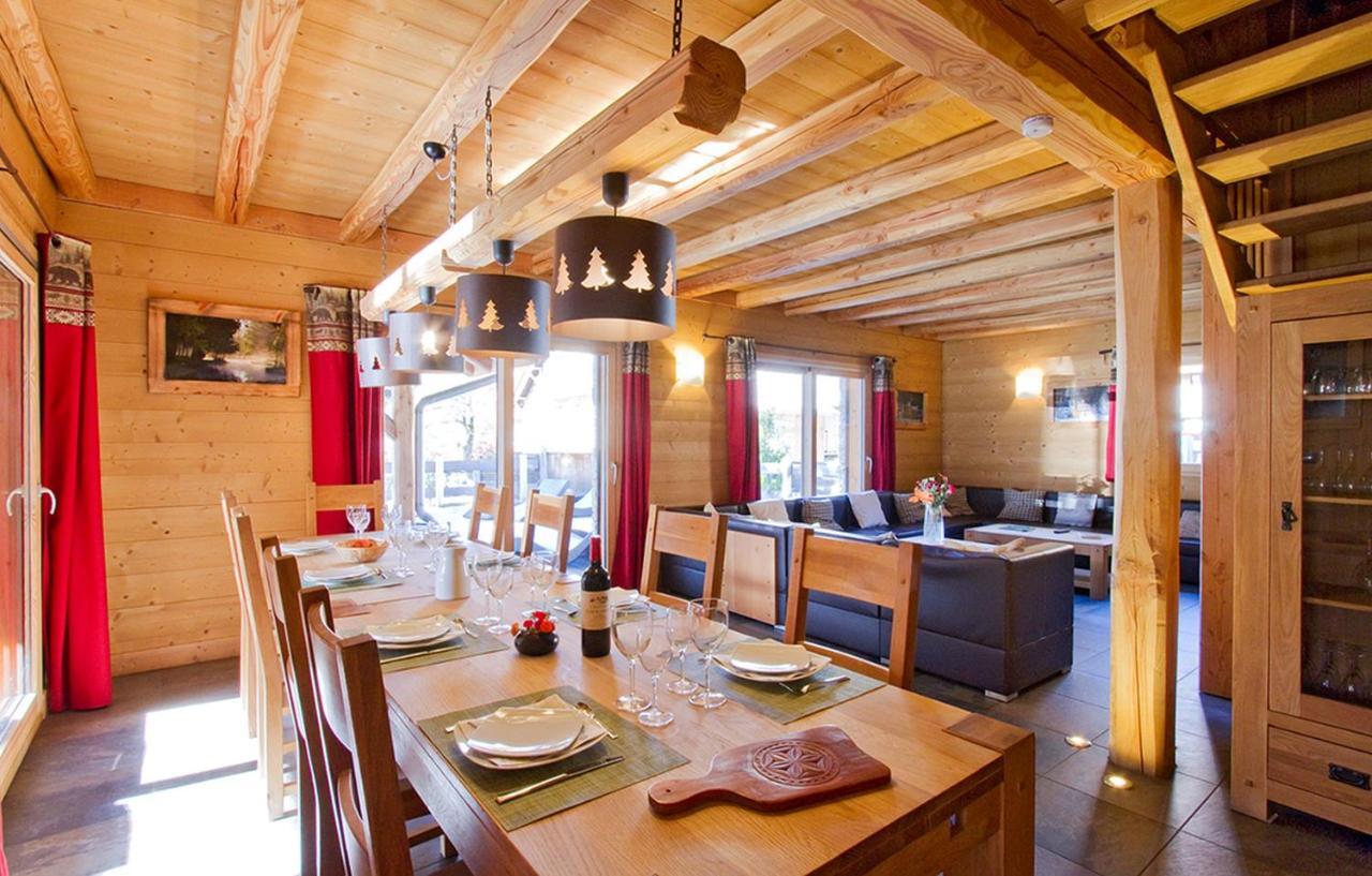 Odalys Chalet Le Renard Lodge لو دوز آلب المظهر الخارجي الصورة